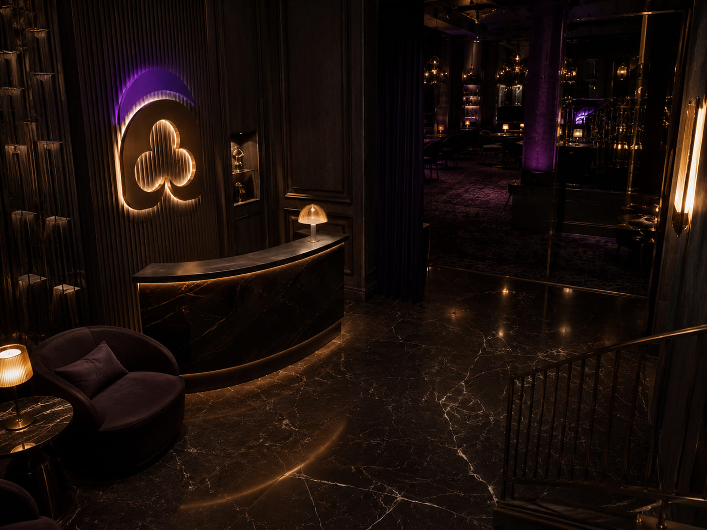 Recepcja i wejście do Guildhouse Club — pierwsze wrażenie z klasą